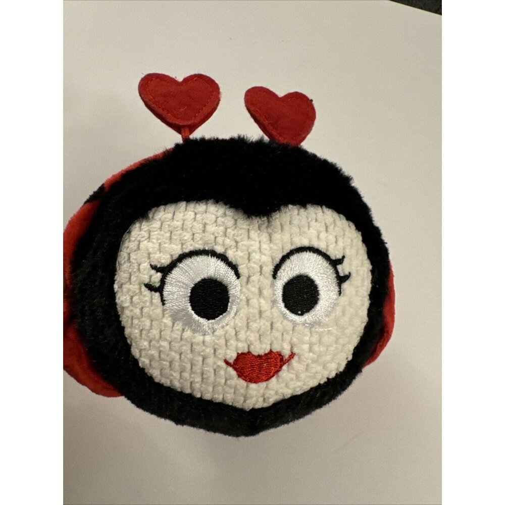 Scentsy Buddy Love Bug Ladybug Lady Bug Plush Hearts Red Scented B4 - Picture 1 of 3